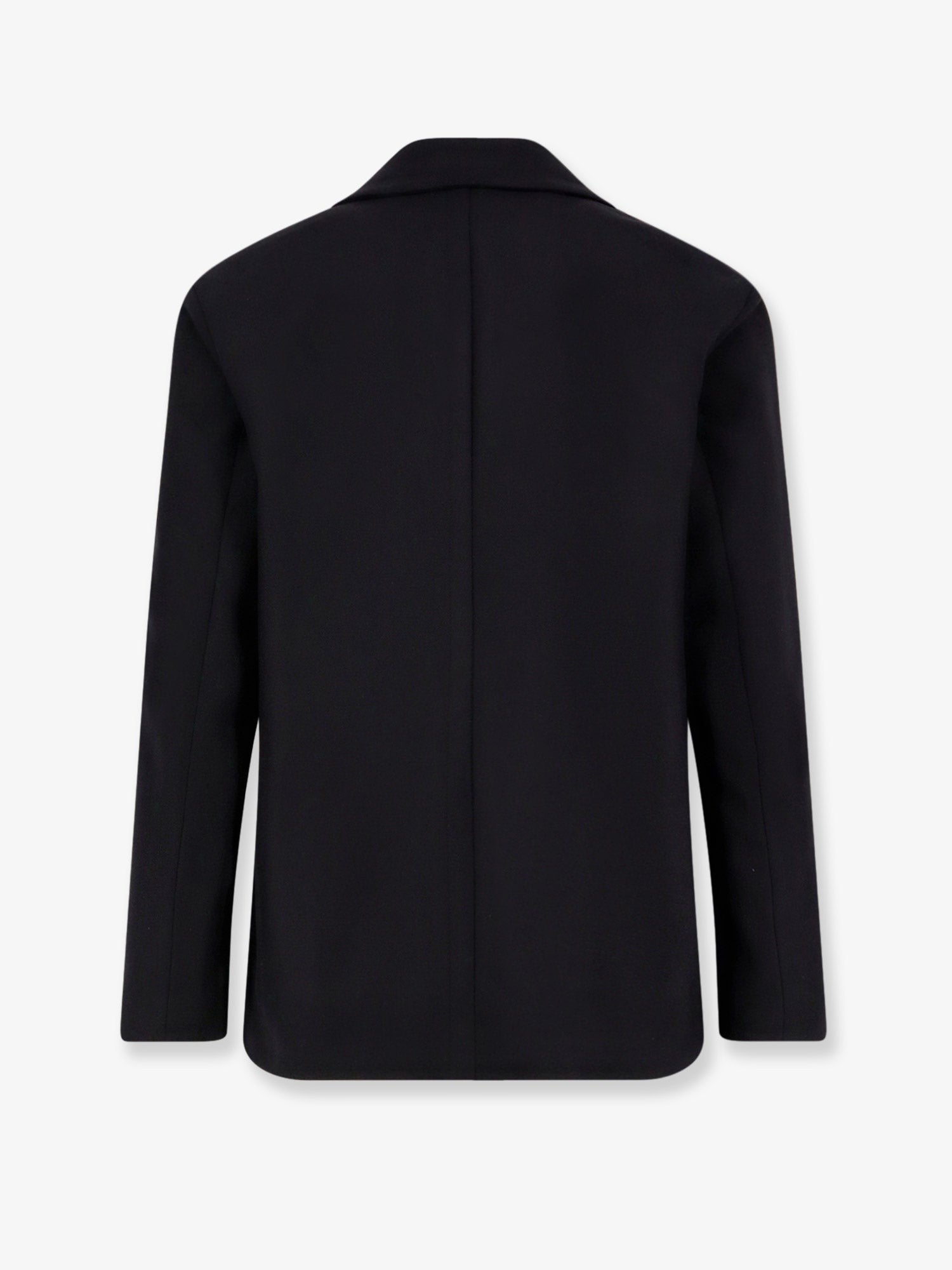 Hevò Men's Trani Double Breasted Wool Blend Coat Blue