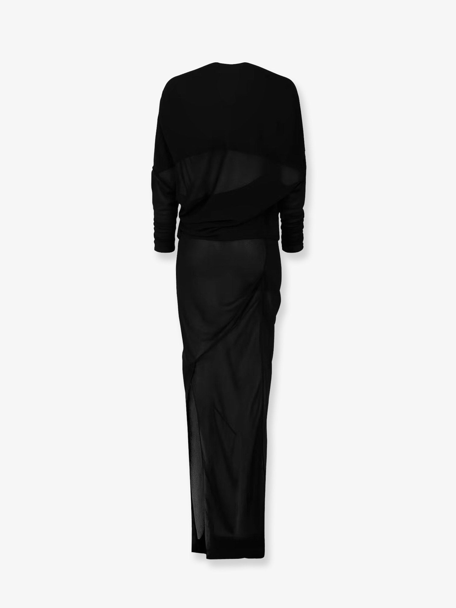 Entire Studios Women's Asymmetrical Skirt Dress Black