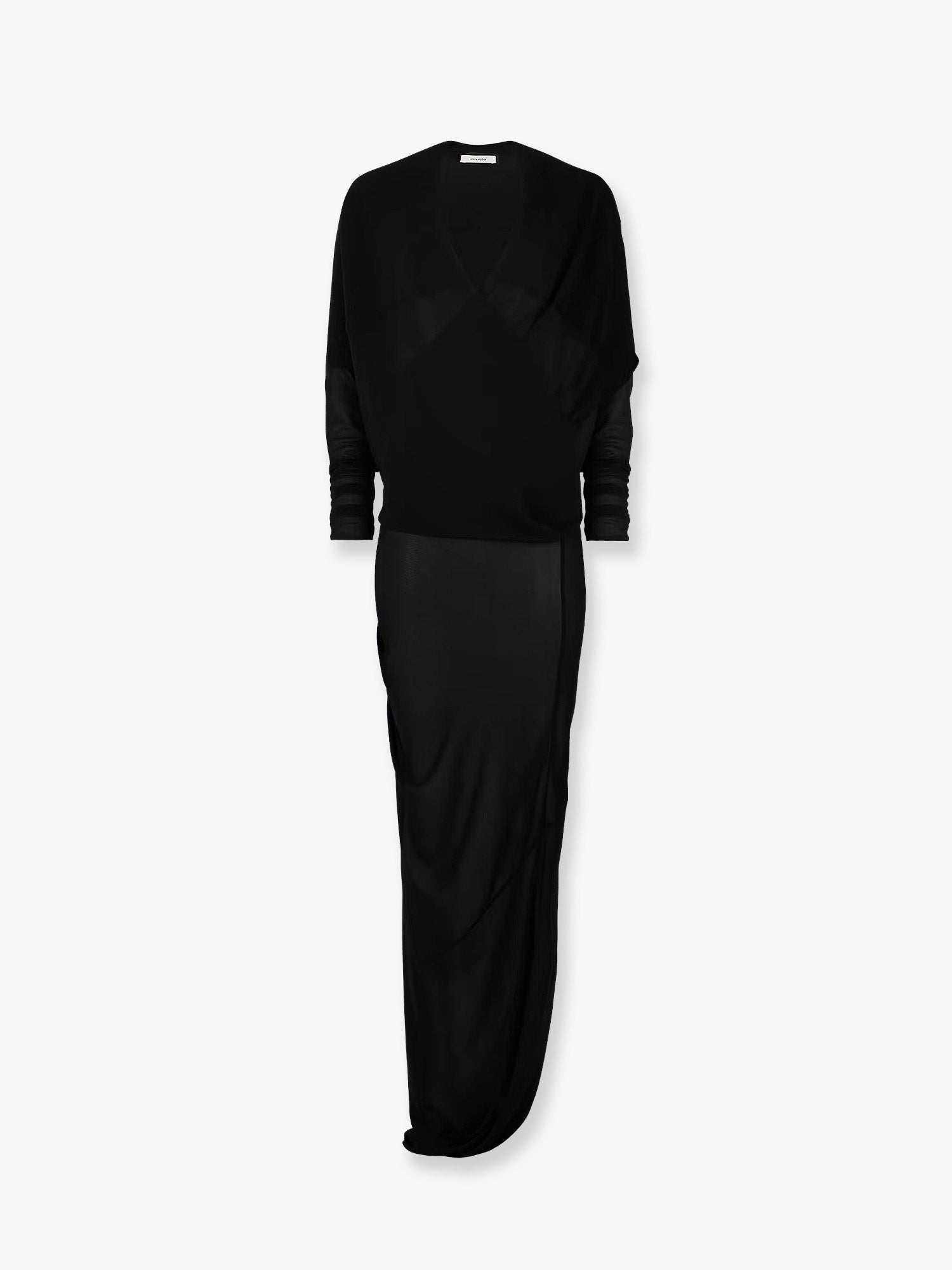 Entire Studios Women's Asymmetrical Skirt Dress Black