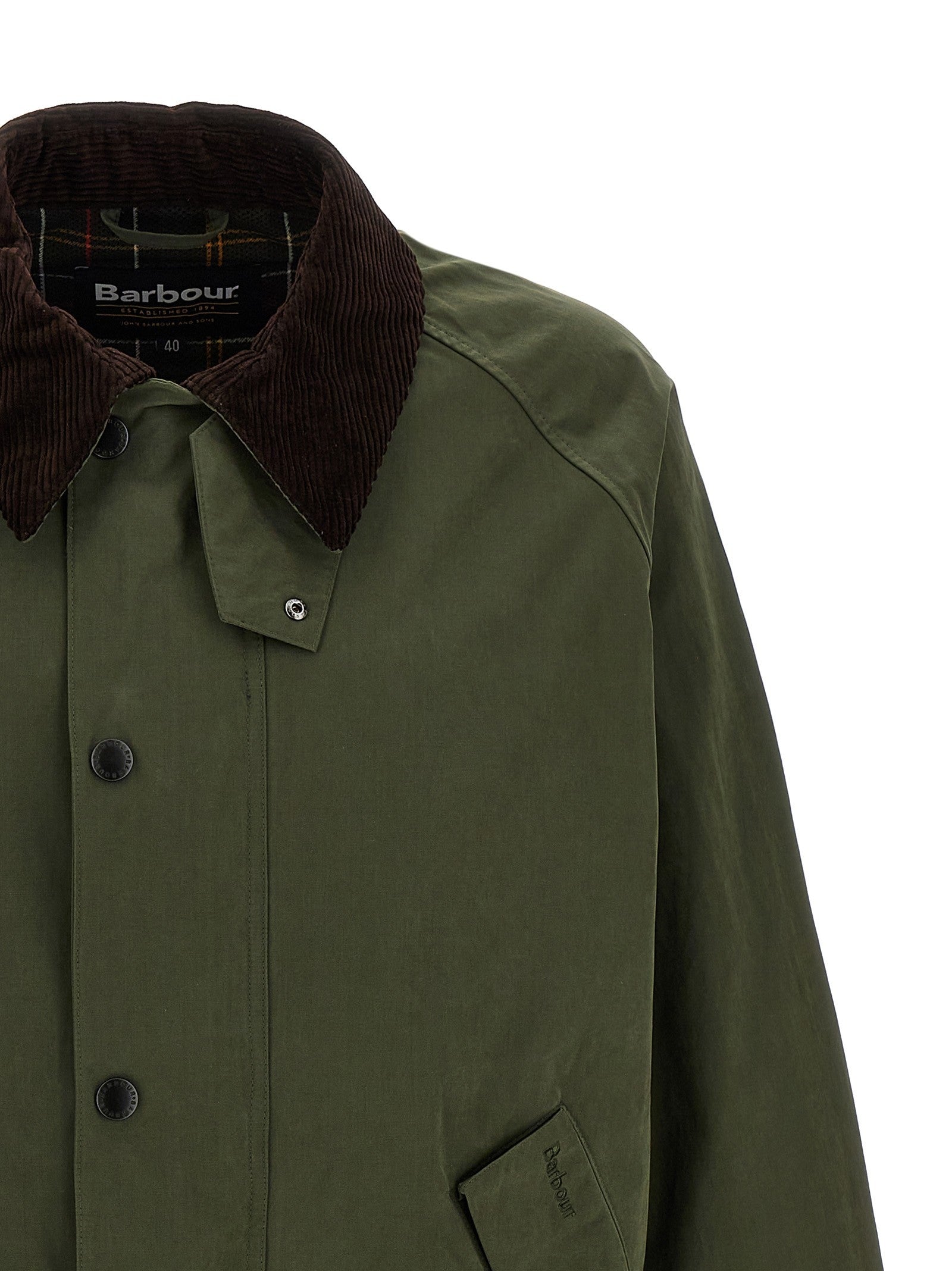 Barbour Transporter Jacket Green