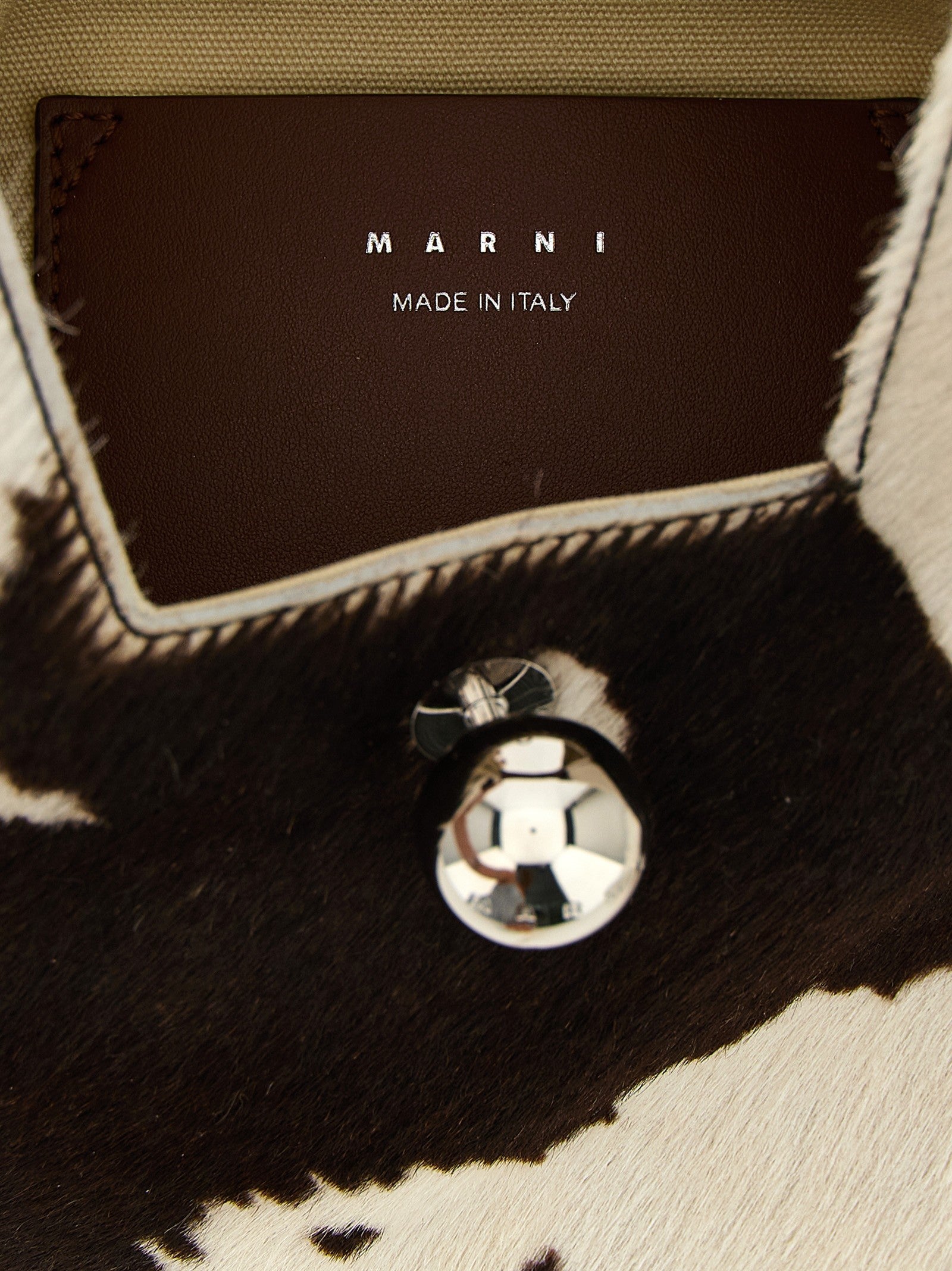 Marni Trapeze Small Handbag Brown