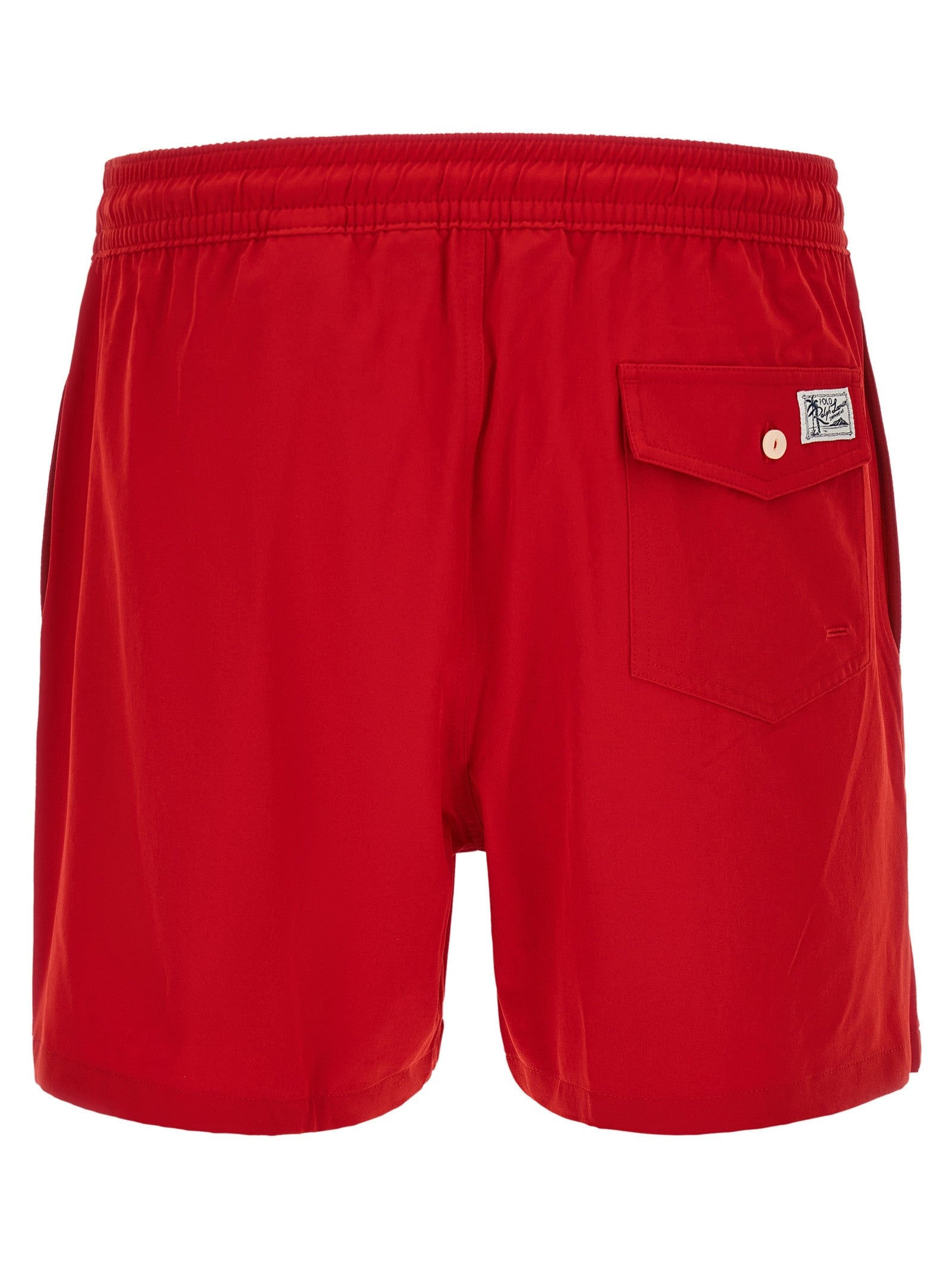 Polo Ralph Lauren Traveler Swimsuit Red