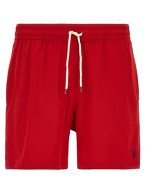 Polo Ralph Lauren Traveler Swimsuit Red