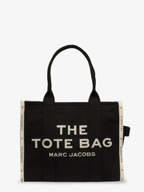Marc Jacobs Women's Traveler Tote Canvas Shopping Bag Black