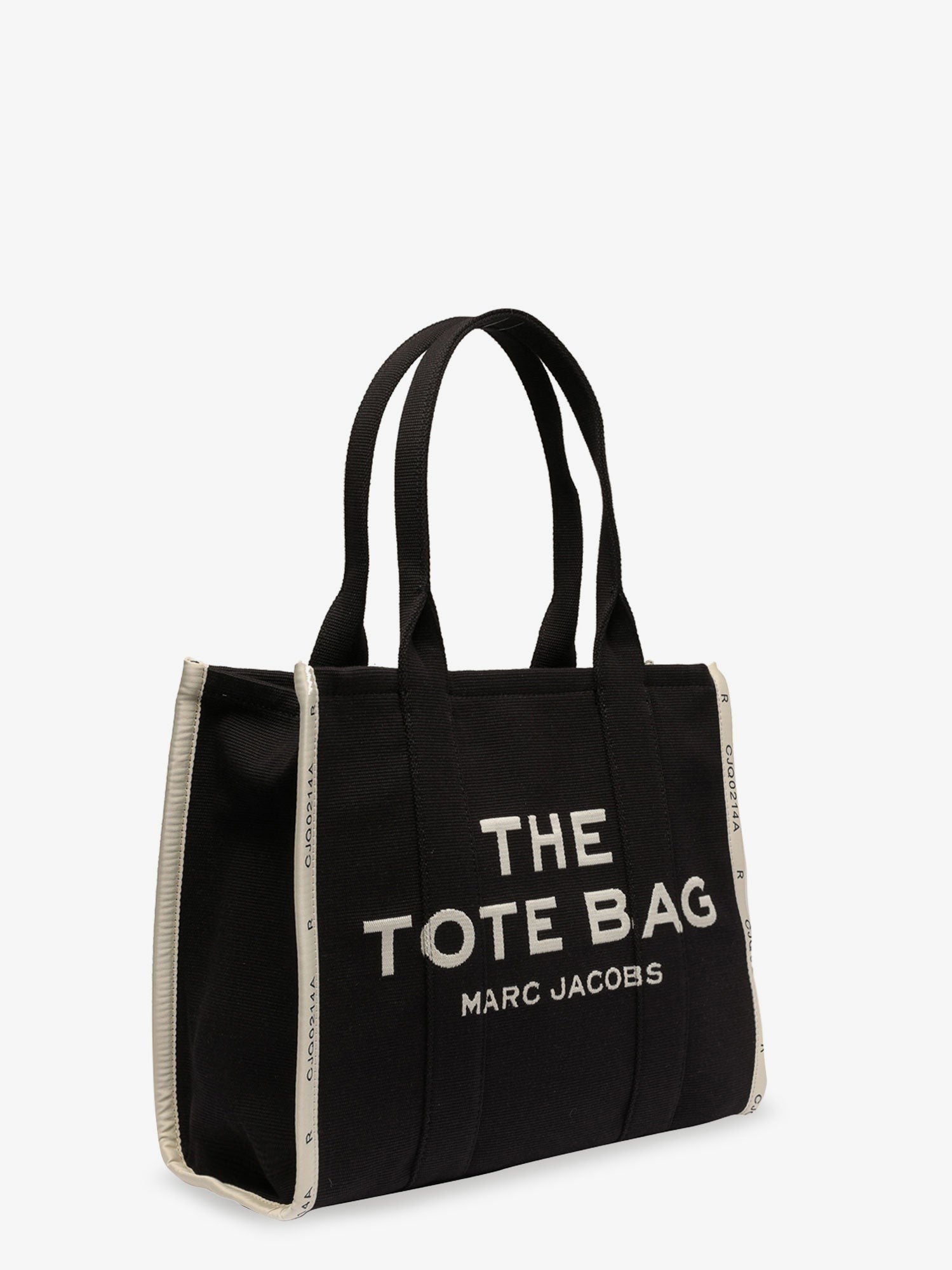 Marc Jacobs Women's Traveler Tote Canvas Shopping Bag Black