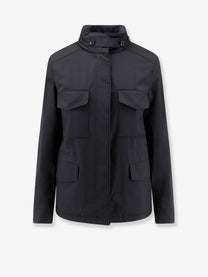 Loro Piana Women's Traveler Windmate® Storm System® Fabric Jacket ONYX