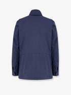 Loro Piana Men's Traveller Windmate® Storm System® Fabric Jacket Blue
