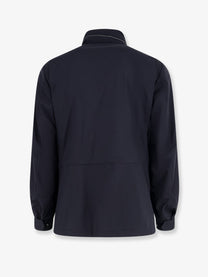 Loro Piana Men's Traveller Windmate® Storm System® Fabric Jacket Black