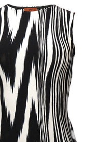 Missoni Tray Patterned Bodysuit White