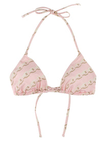 Versace Treasure Bikini Top Blue