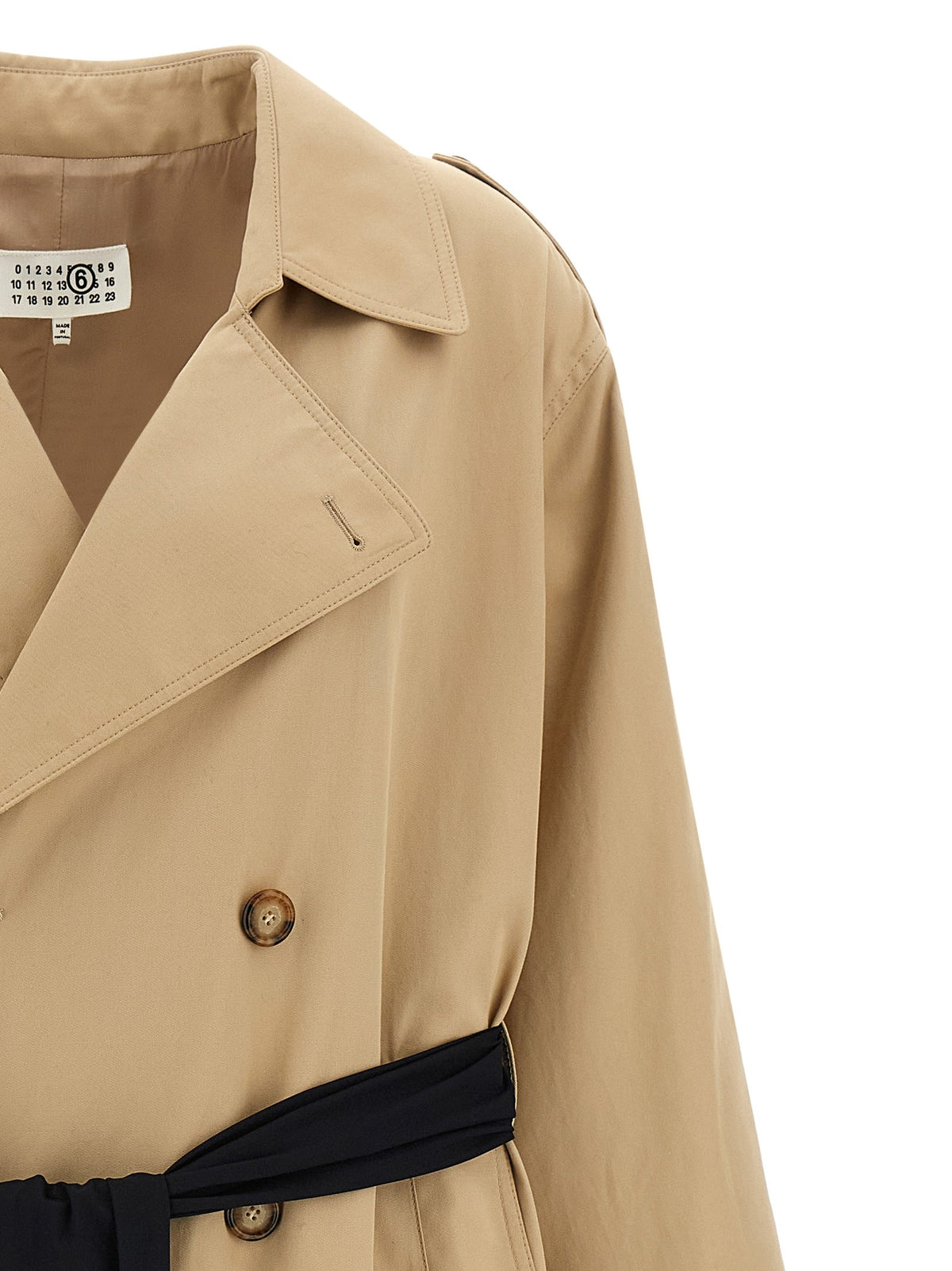 MM6 Maison Margiela Trench Coat Beige