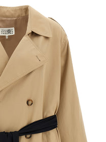 MM6 Maison Margiela Trench Coat Beige
