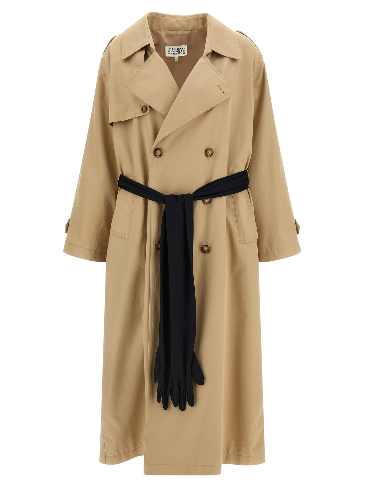 MM6 Maison Margiela Trench Coat Beige
