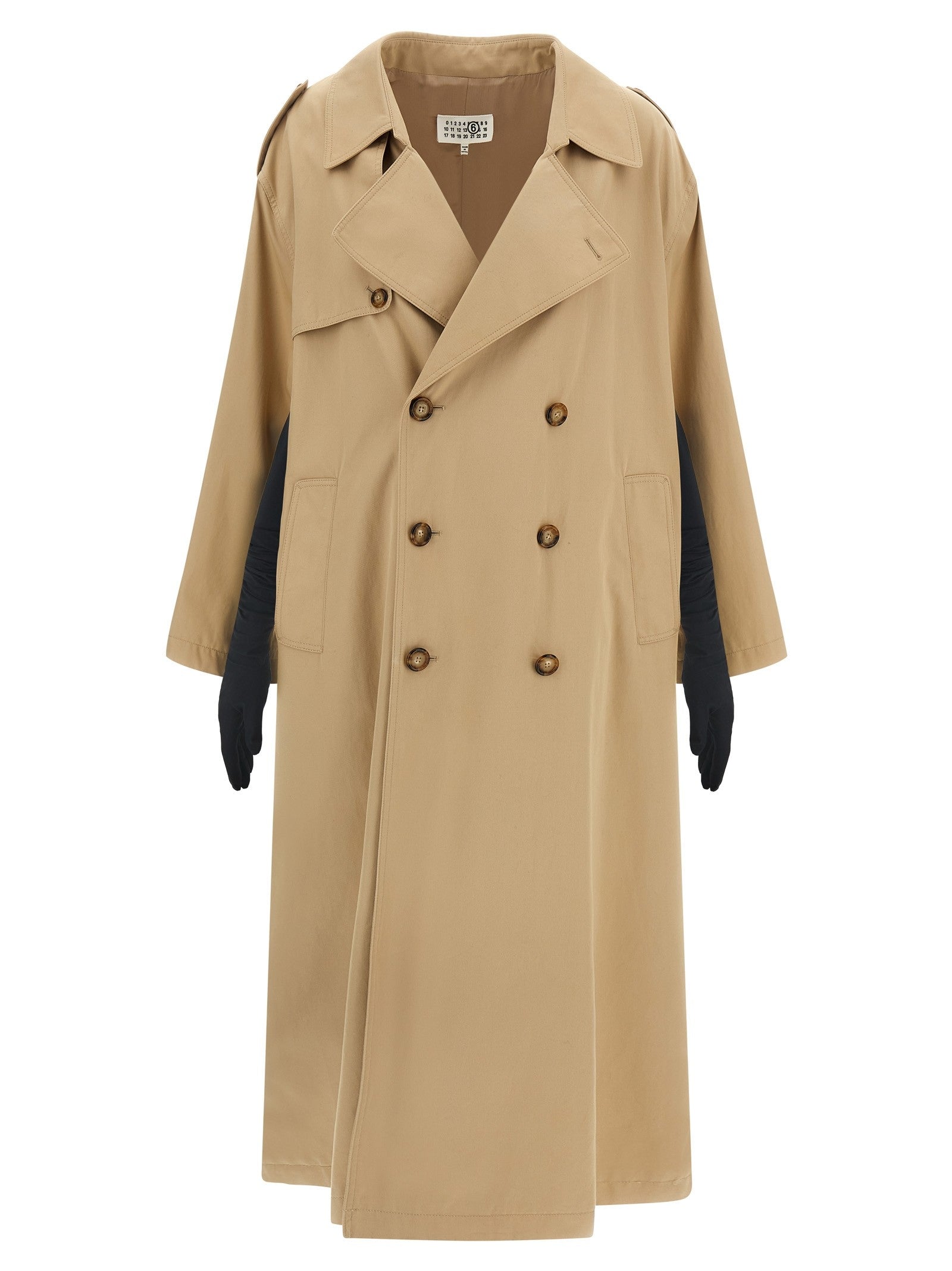 MM6 Maison Margiela Trench Coat Beige