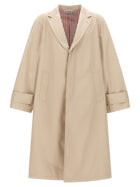 Thom Browne Trench Coat Beige