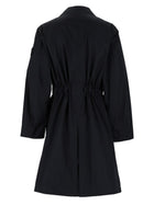 Stone Island Men's Trench with Belt Black, view 2