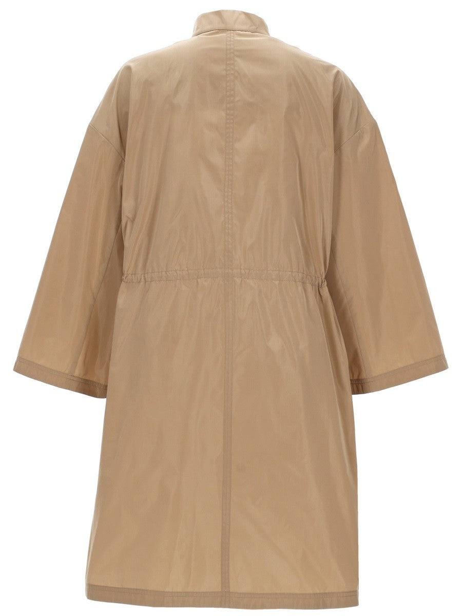 Fabiana Filippi Women's Trench Con Zip Beige