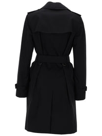 Burberry Women's Trench Doppiopetto Kensington Black, view 3