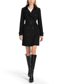 Burberry Women's Trench Doppiopetto Kensington Black, view 2