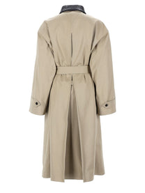 Bottega Veneta Women's Cotton Trench Beige