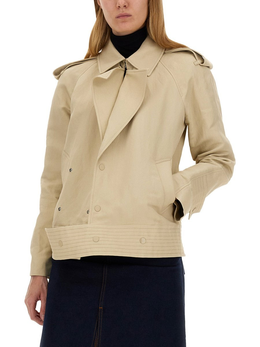 Burberry Women's Trench Jacket Beige Burberry