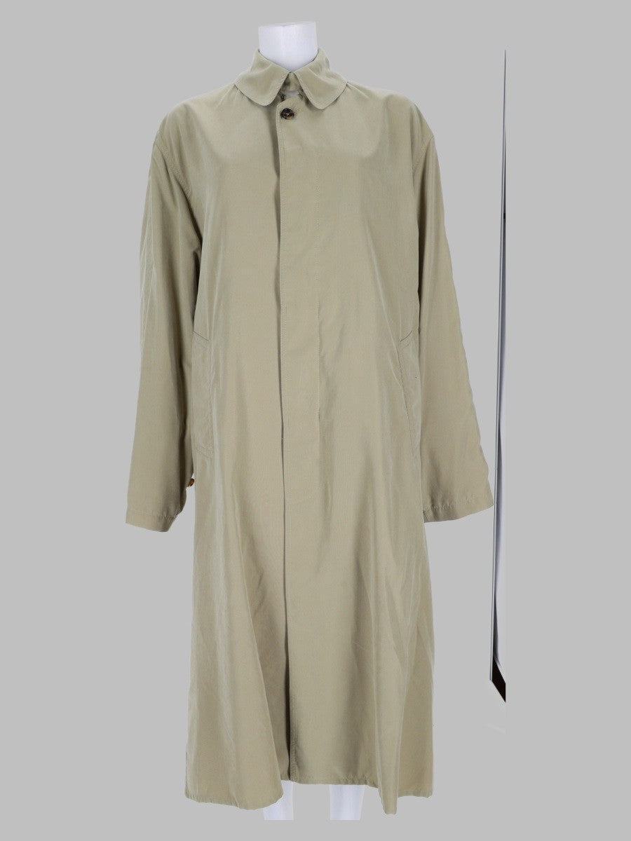 Maison Margiela Women's Trench Monopetto Beige