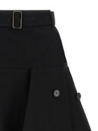 Burberry Trench Skirt Black, view 3