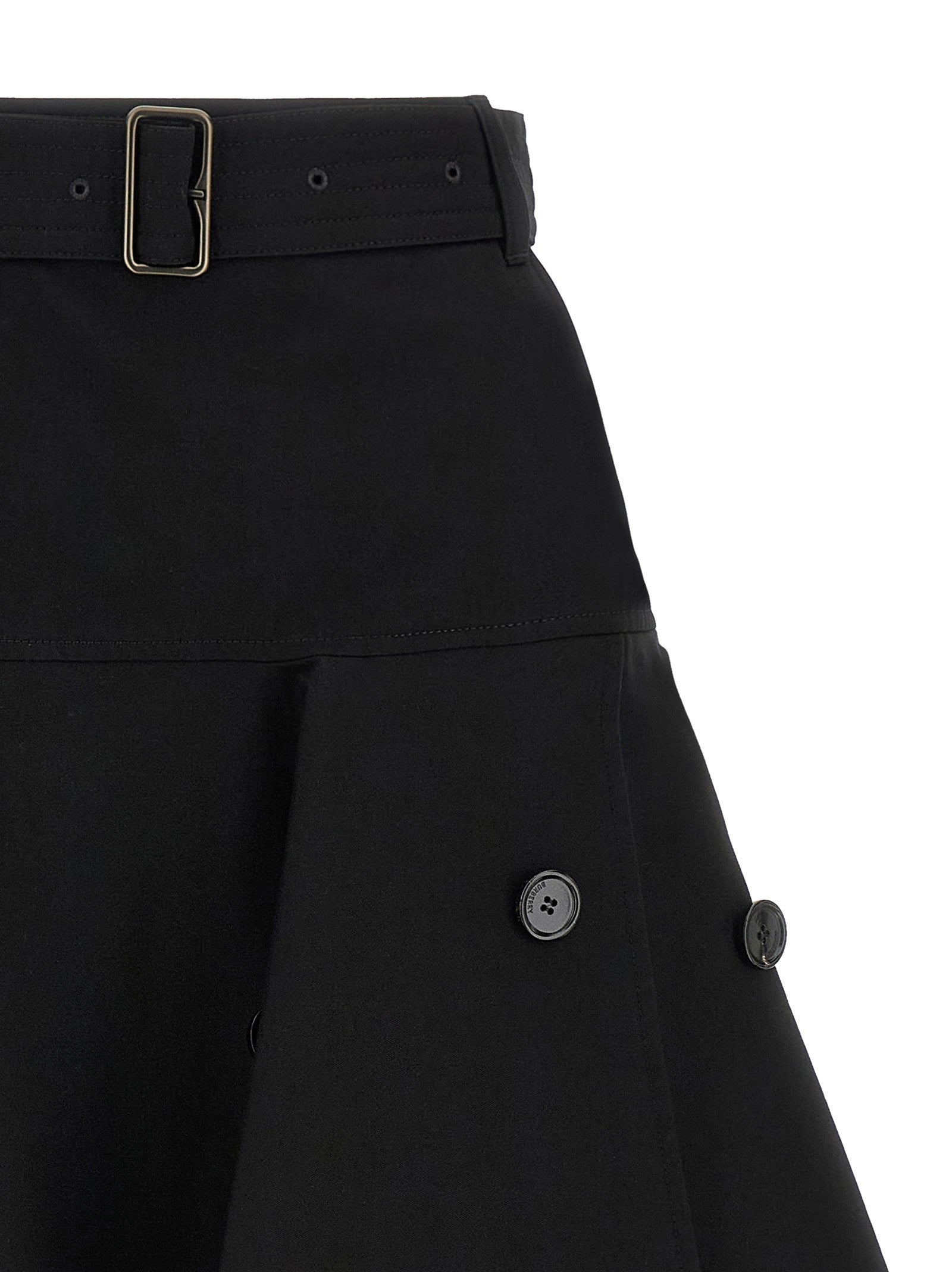 Burberry Trench Skirt Black