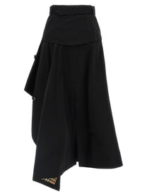 Burberry Trench Skirt Black