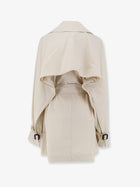 Toteme Women's Trench Washed Cotton Beige, view 4