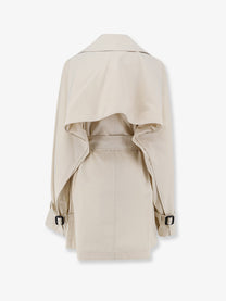 Toteme Women's Trench Washed Cotton Beige