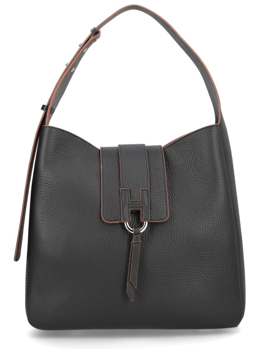 Hogan Women's Trend Hobo Bag Black Hogan