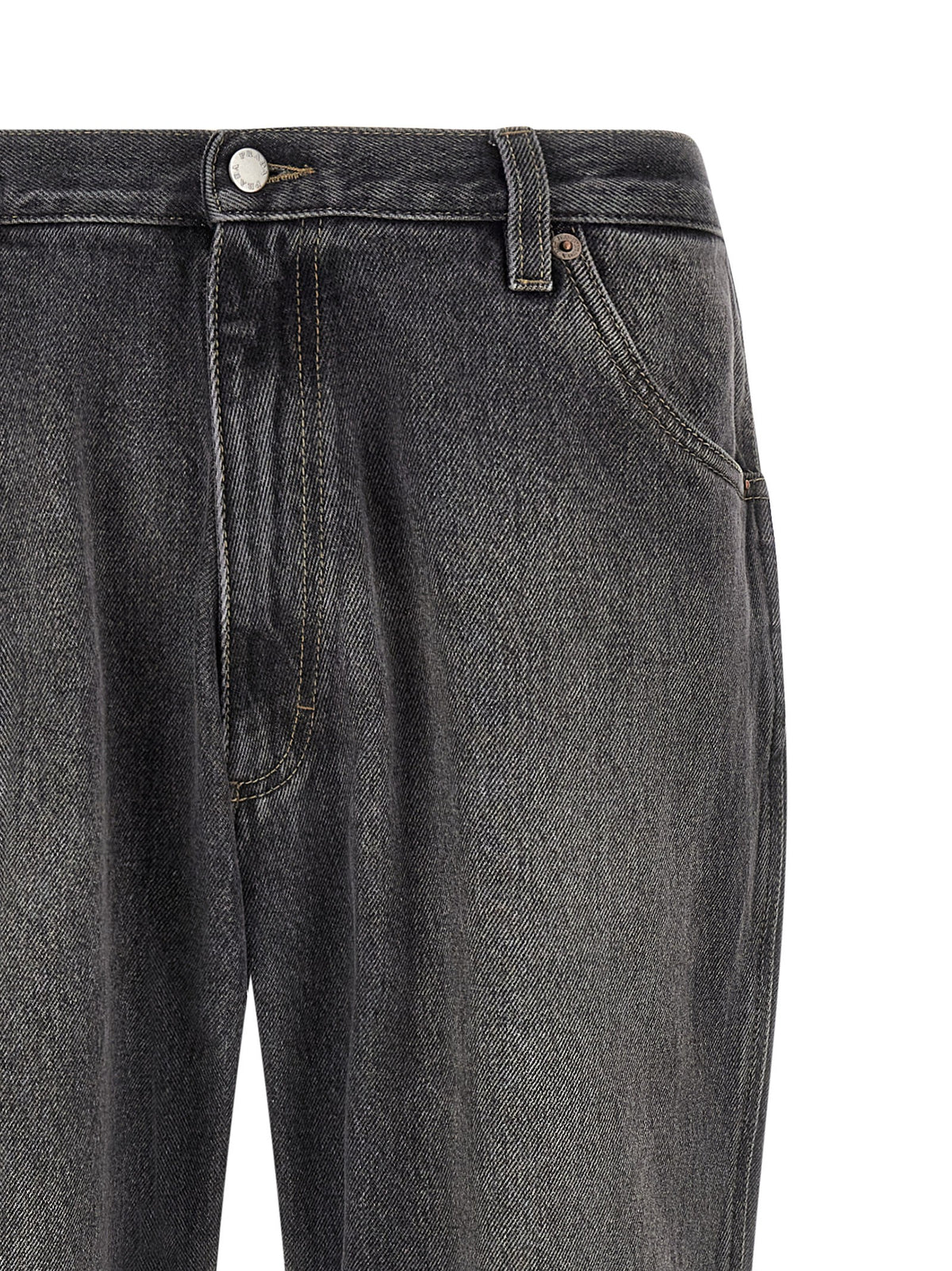 PRADA Triangle Jeans Black, view 3