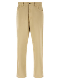 PRADA Triangle Jeans Beige