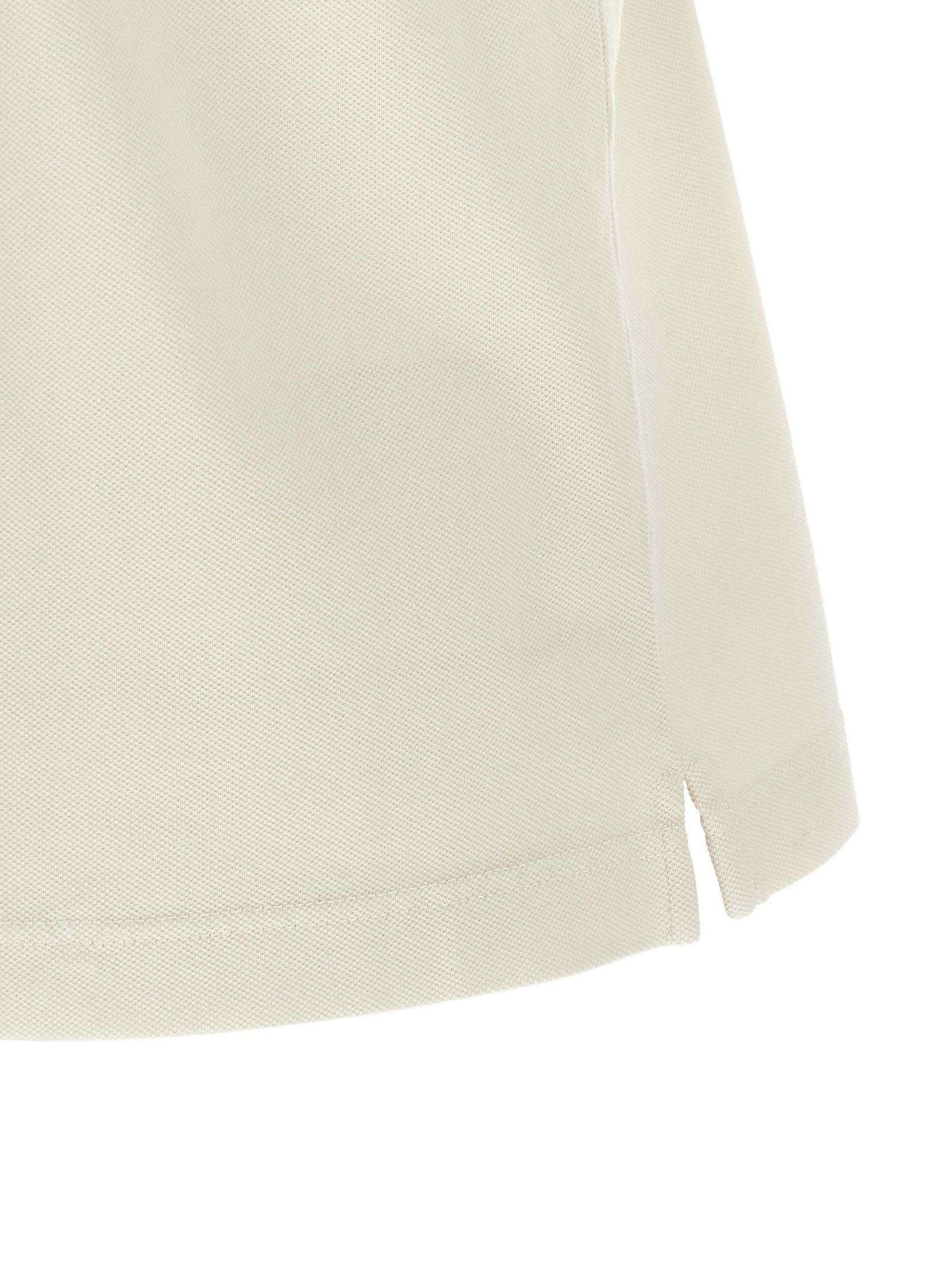 PRADA Triangle Polo Shirt White