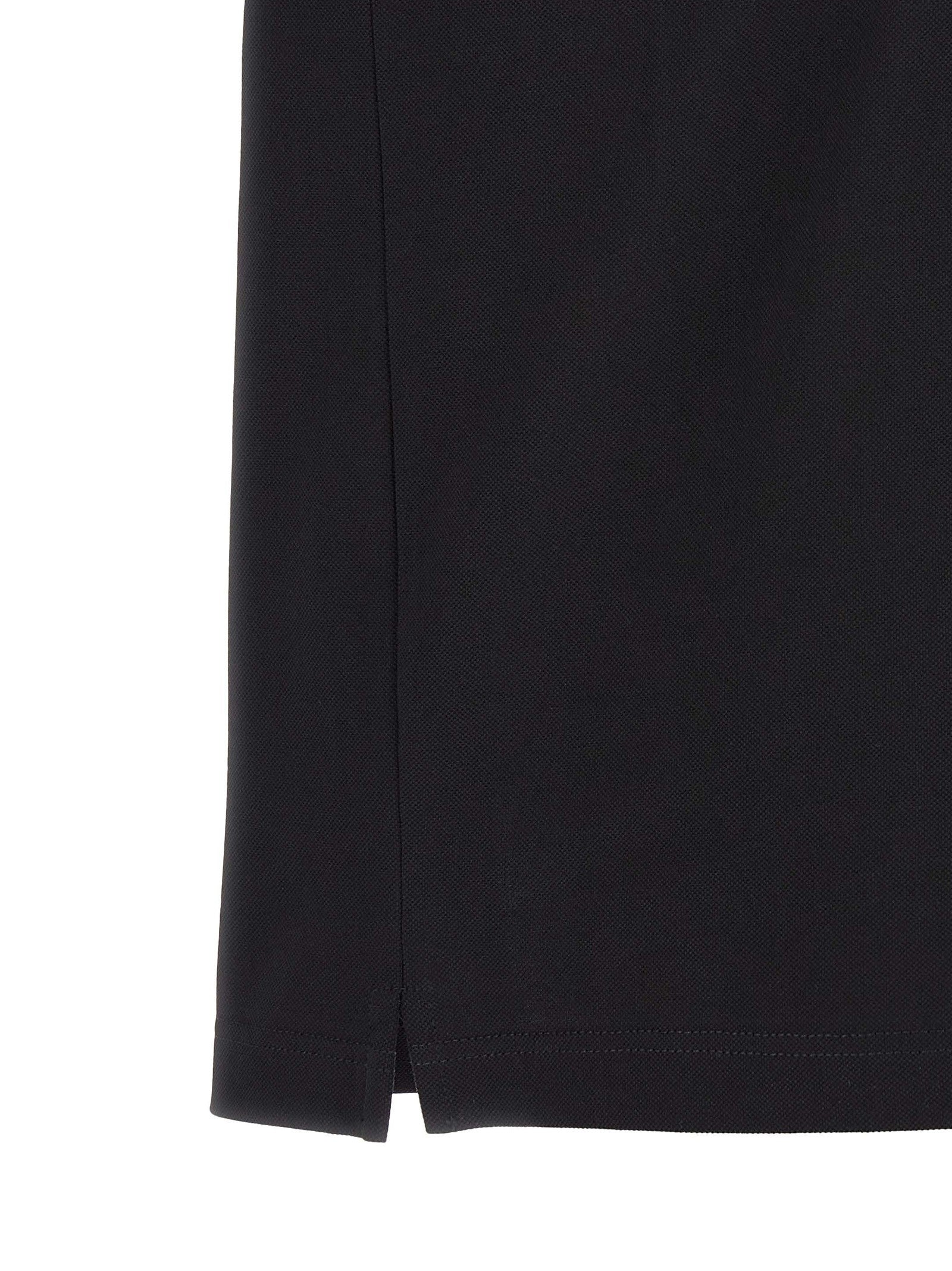 PRADA Triangle Polo Shirt Black