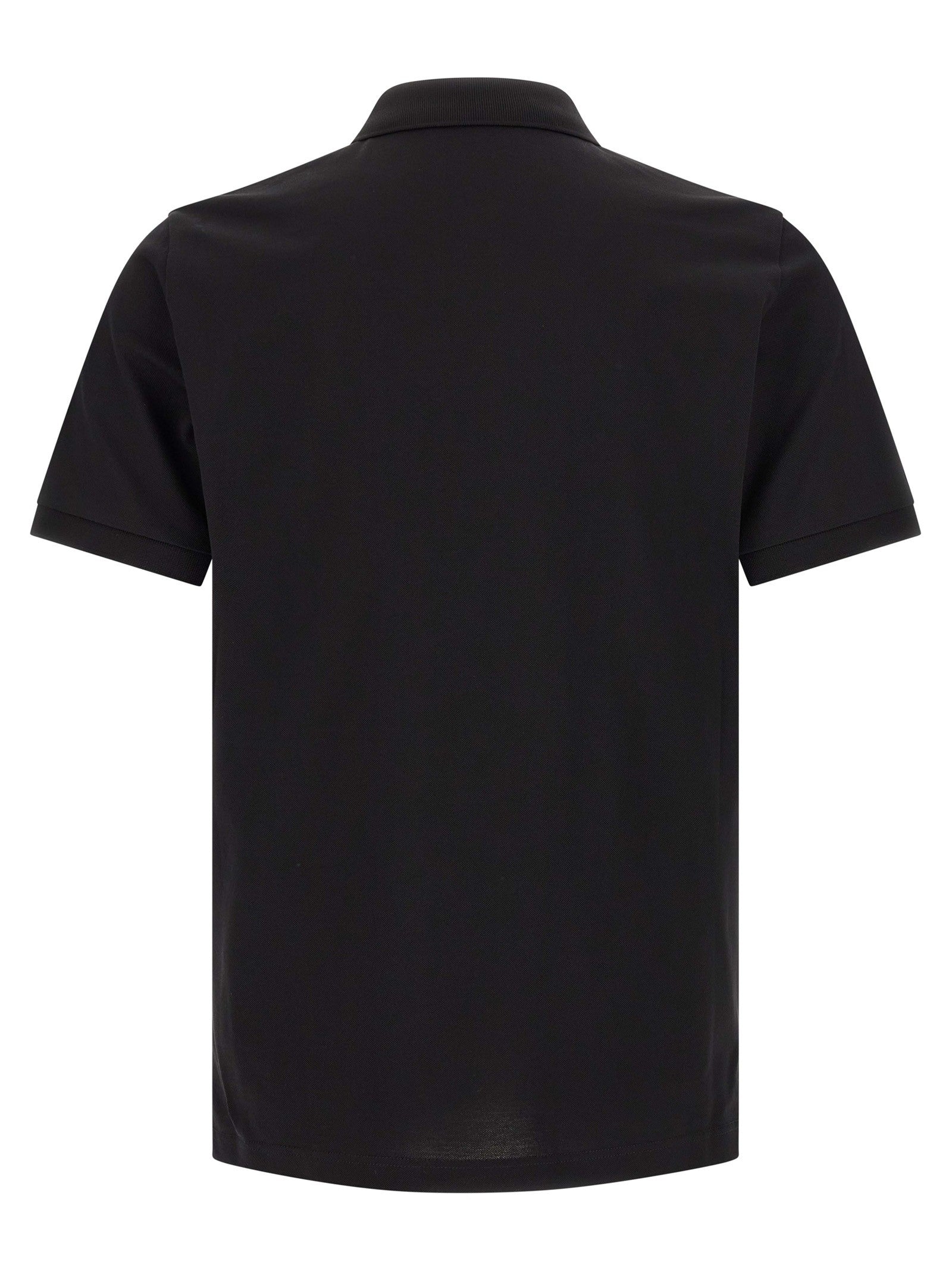 PRADA Triangle Polo Shirt Black