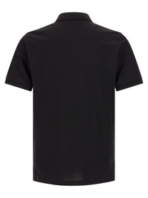 PRADA Triangle Polo Shirt Black