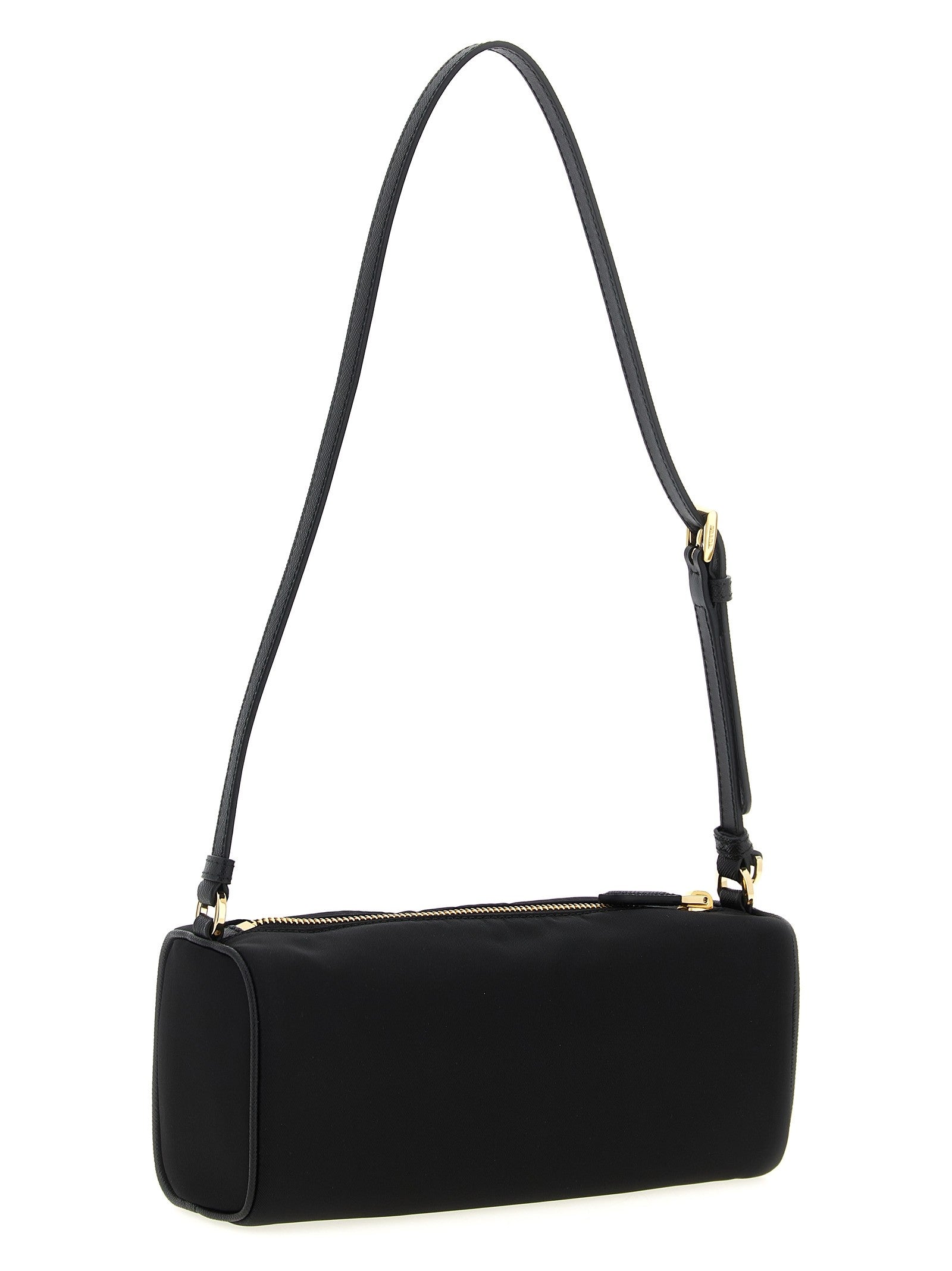 PRADA Triangle Shoulder Bag Black