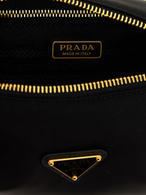 PRADA Triangle Shoulder Bag Black