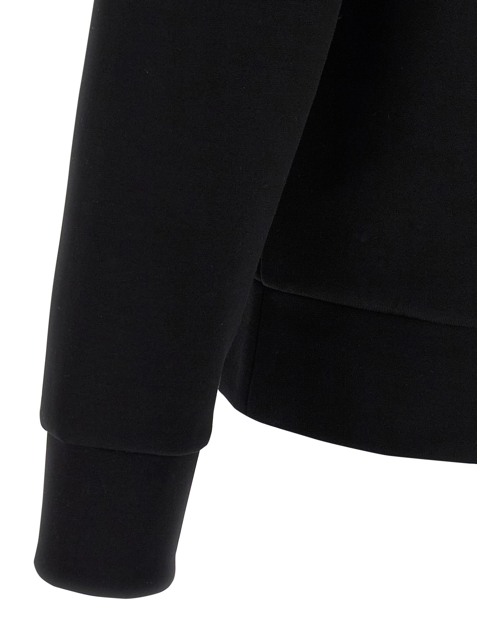 PRADA Triangle Sweatshirt Black