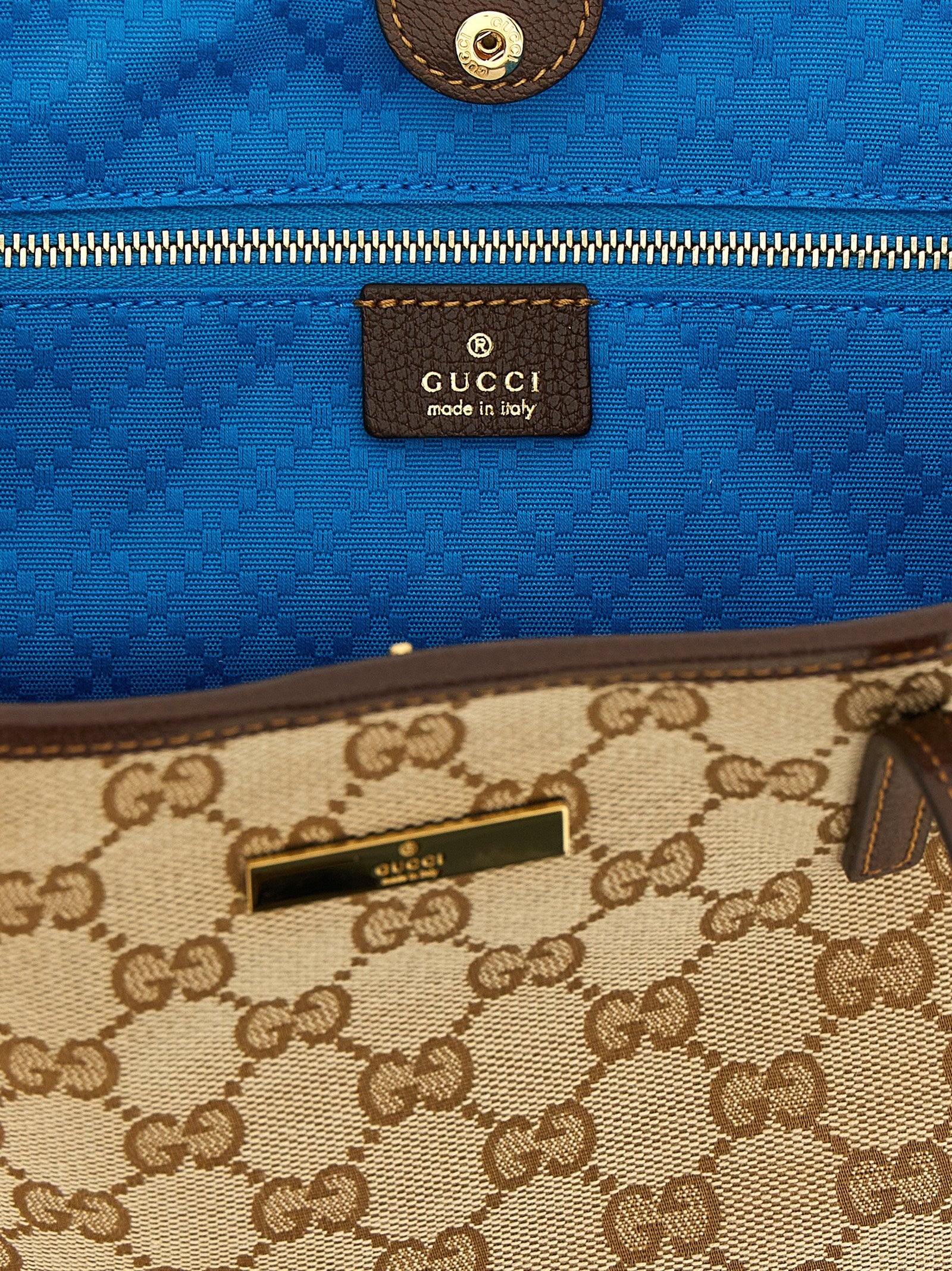 Gucci Tribeca Piccola Shoulder Bag Beige