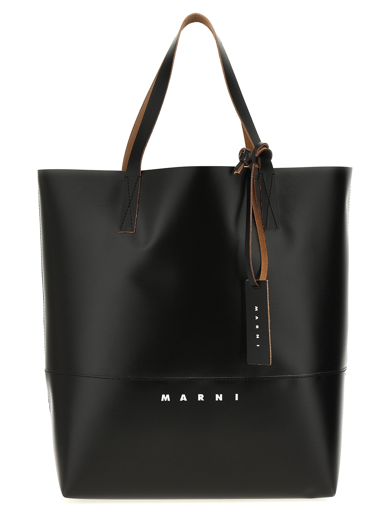 Marni Tribeca Shopping Bag Black