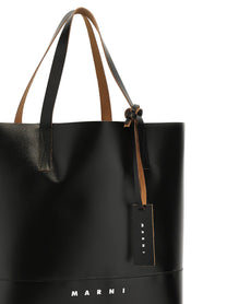 Marni Tribeca Shopping Bag Black