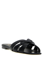 Saint Laurent Tribute Nu Pieds Sandals Black, view 2