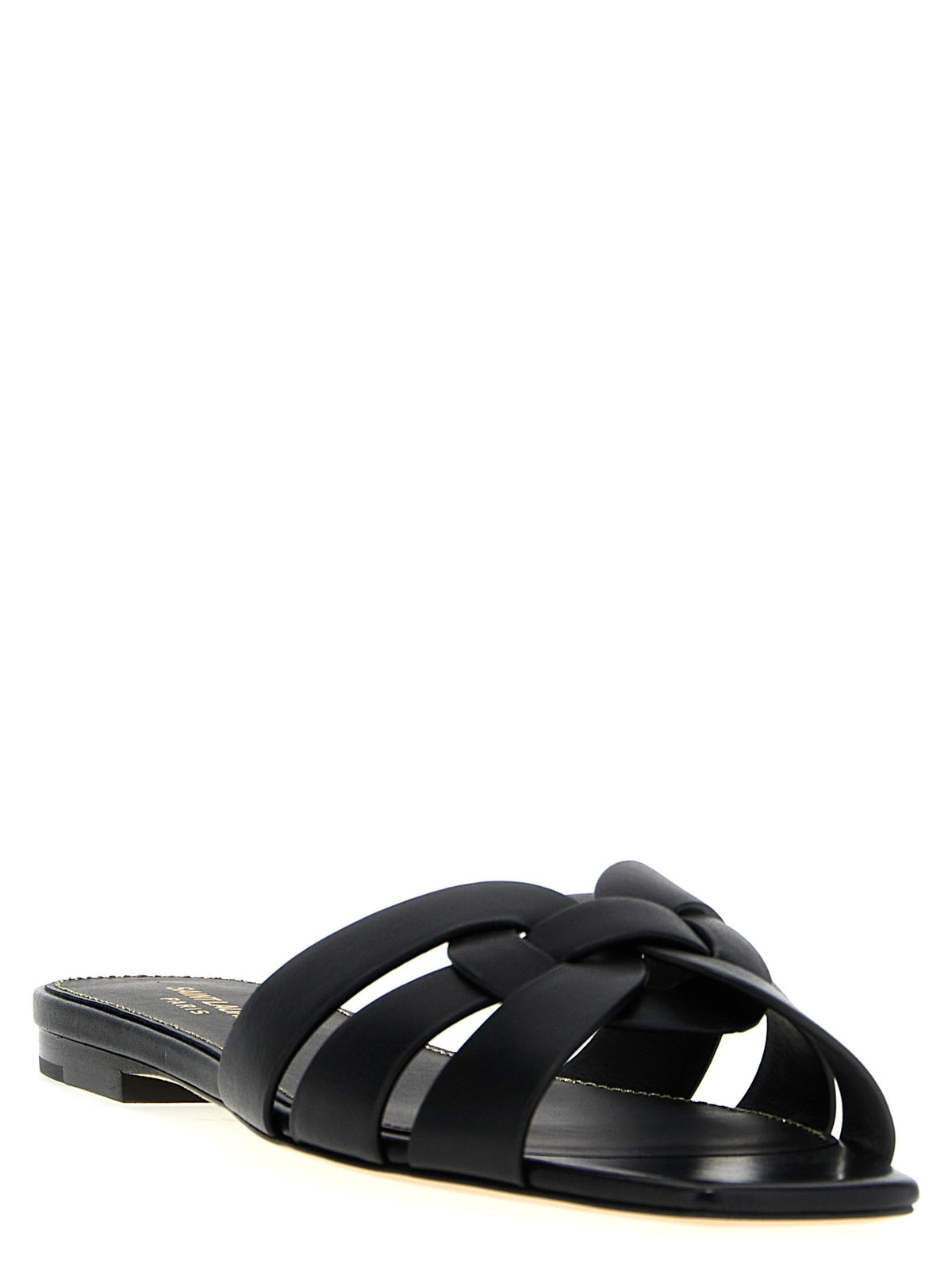 Saint Laurent Tribute Nu Pieds Sandals Black, view 2