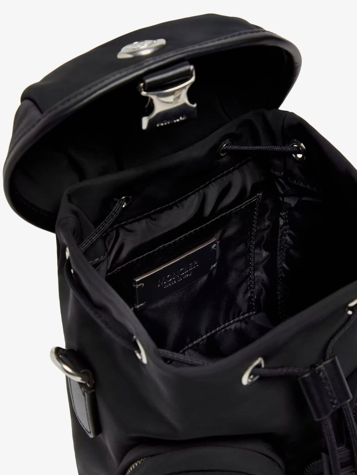 Moncler Women's Trick Nylon Crossbody Bag Black, view 4