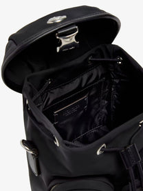 Moncler Women's Trick Nylon Crossbody Bag Black, view 4