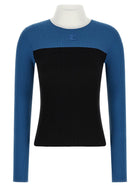 courrèges Tricolor Jersey Gold