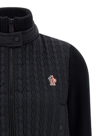 Moncler Grenoble Tricot Cardigan Black